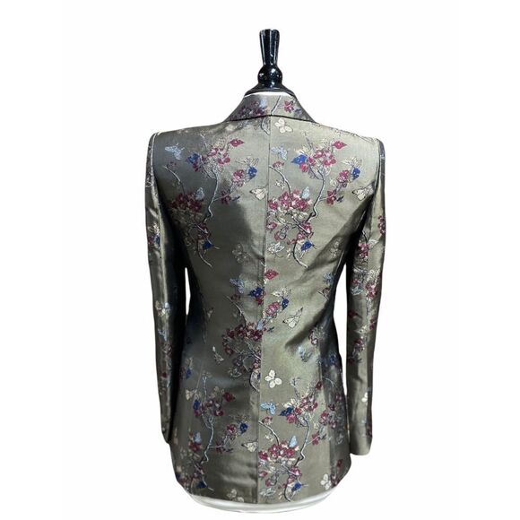 Zadig & Voltaire Visko Jac Blossom Jacket Double Breasted Jacket NWOT - Picture 5 of 9